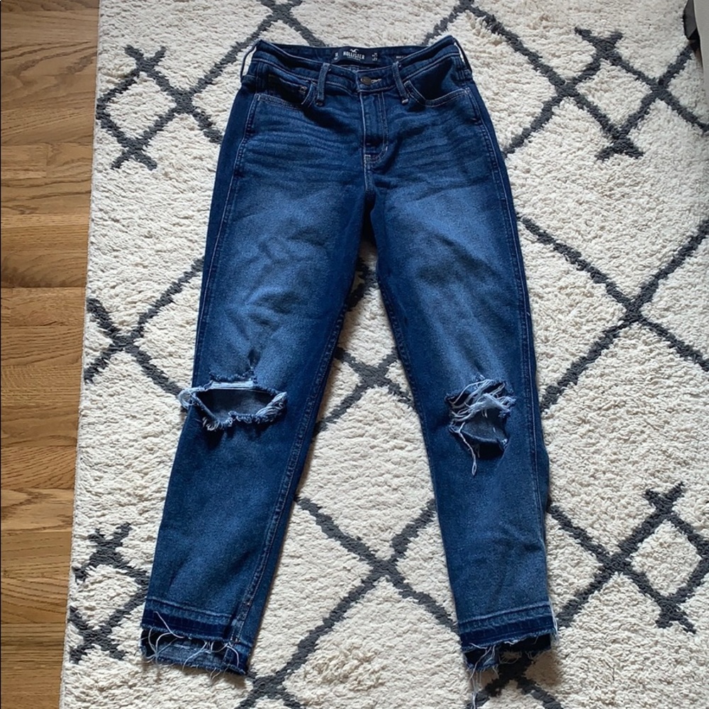Hollister Size 1R High Rise Slim Straight Jeans
